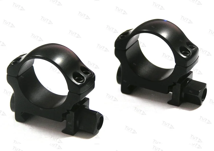 Быстросъемные кольца Recknagel на weaver BH 6.0mm на кольца D26mm низкие (57026-0601)