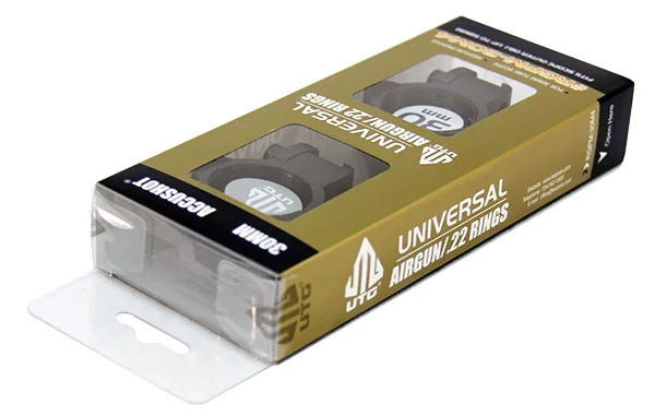 Кольца Leapers AccuShot 30мм, на призму 10-12 мм, средние