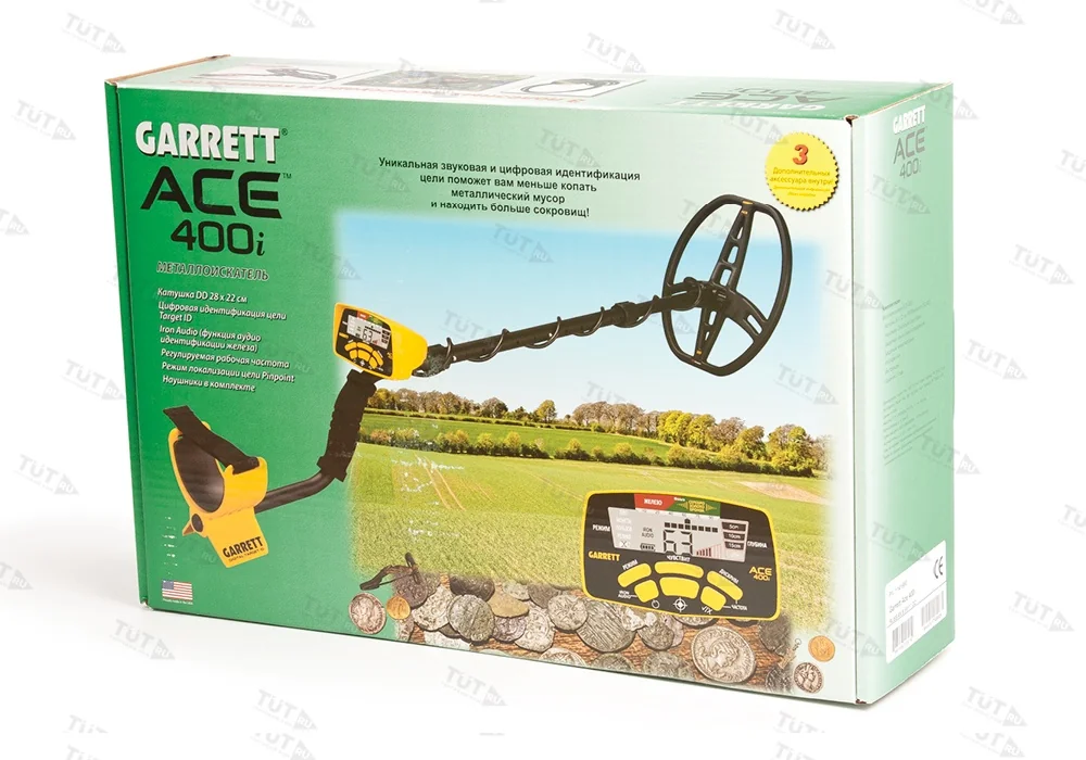 Металлоискатель Garrett ACE 400i + Pro-Pointer AT