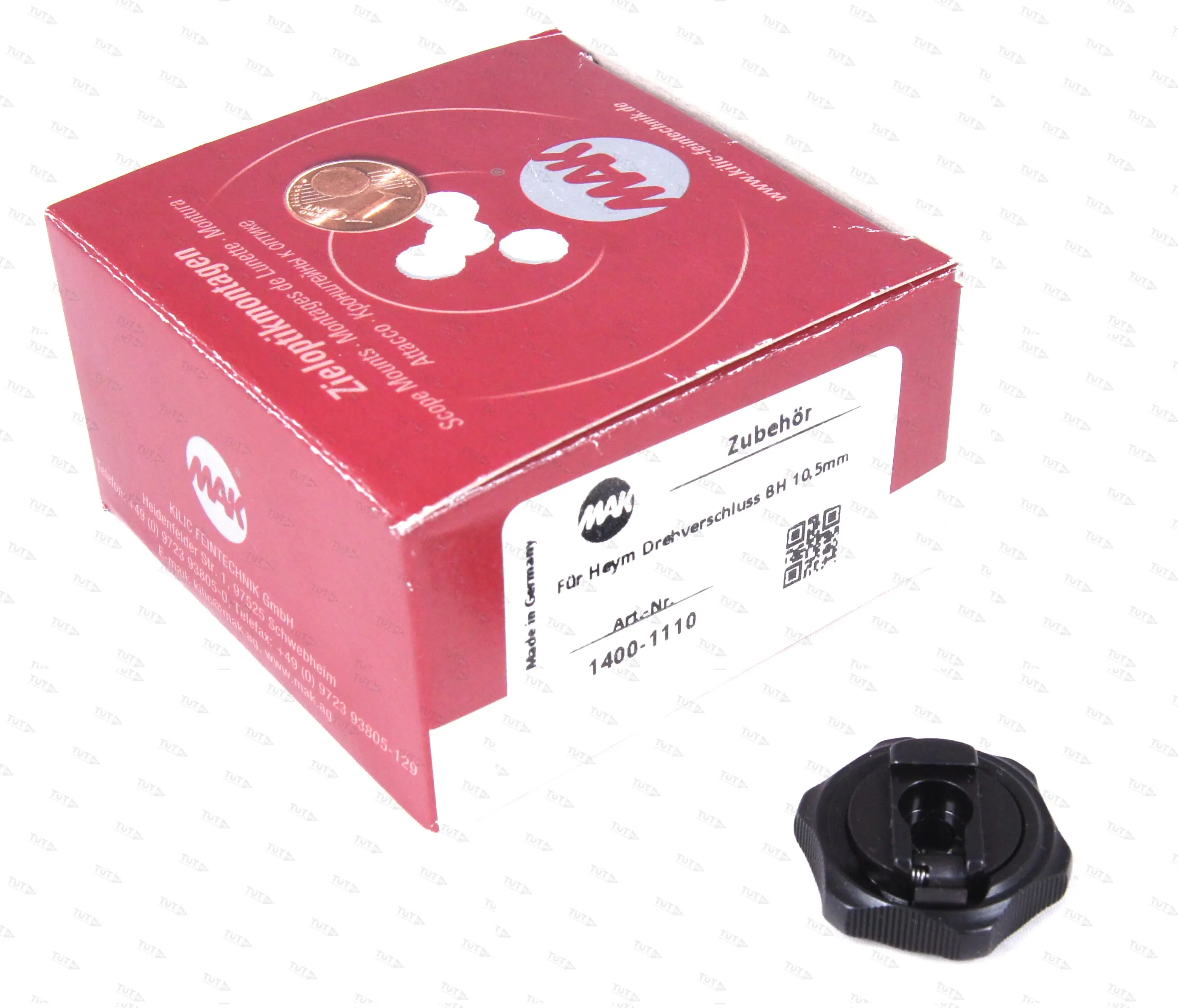 Ротационный зажим МАК на Heym 2004 (призма 10 мм) (MR-0002-Heym), BH=10,5 мм (1400-1110)