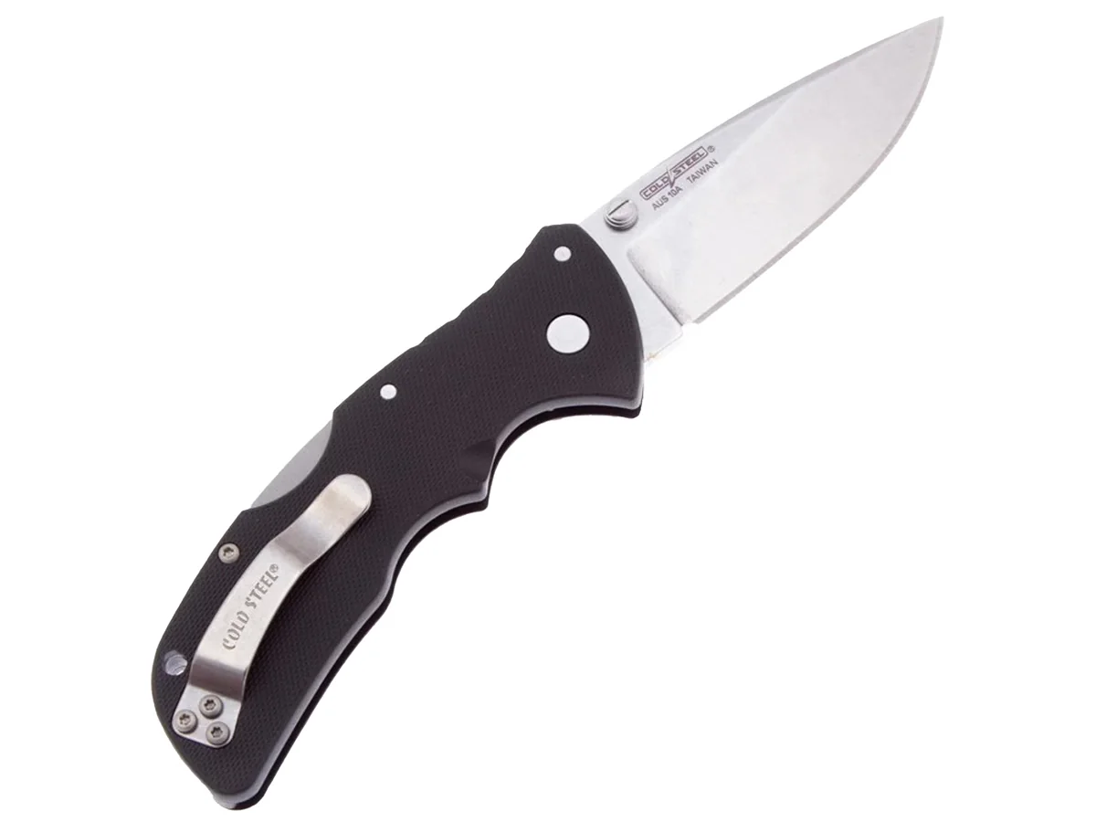 Нож складной Cold Steel Mini Recon 1 Spear Point, сталь AUS10A, GRN