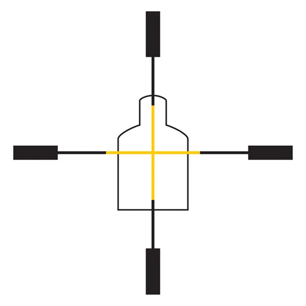 Прицел TRIJICON ACOG 1.5x16 amber crosshair с подсветкой сетки dual illuminated amber crosshair (TA4