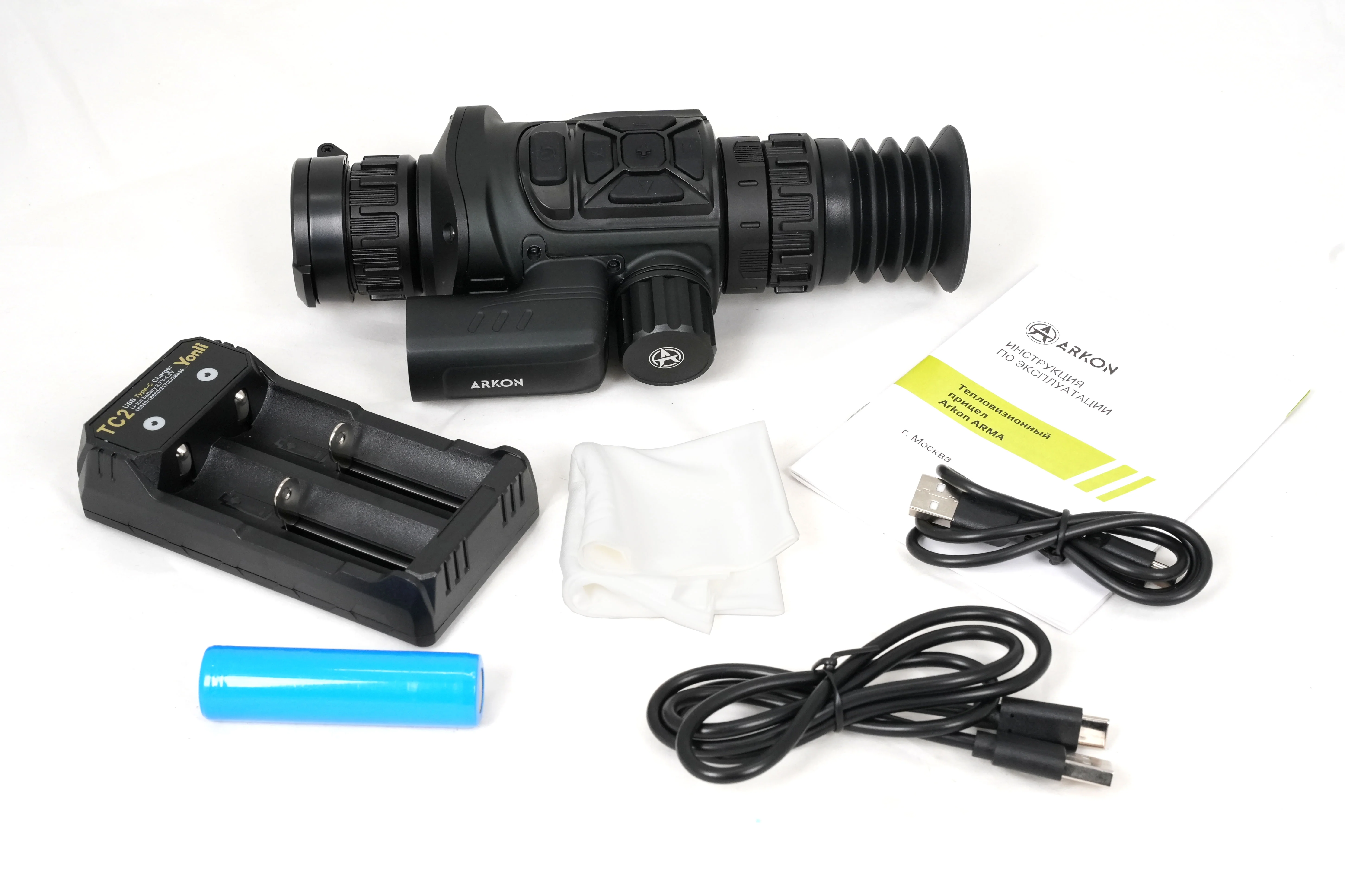 Тепловизионный прицел ARKON Arma LR25L / Аркон Арма ЛР 25 Л (с баллистическим калькулятором)