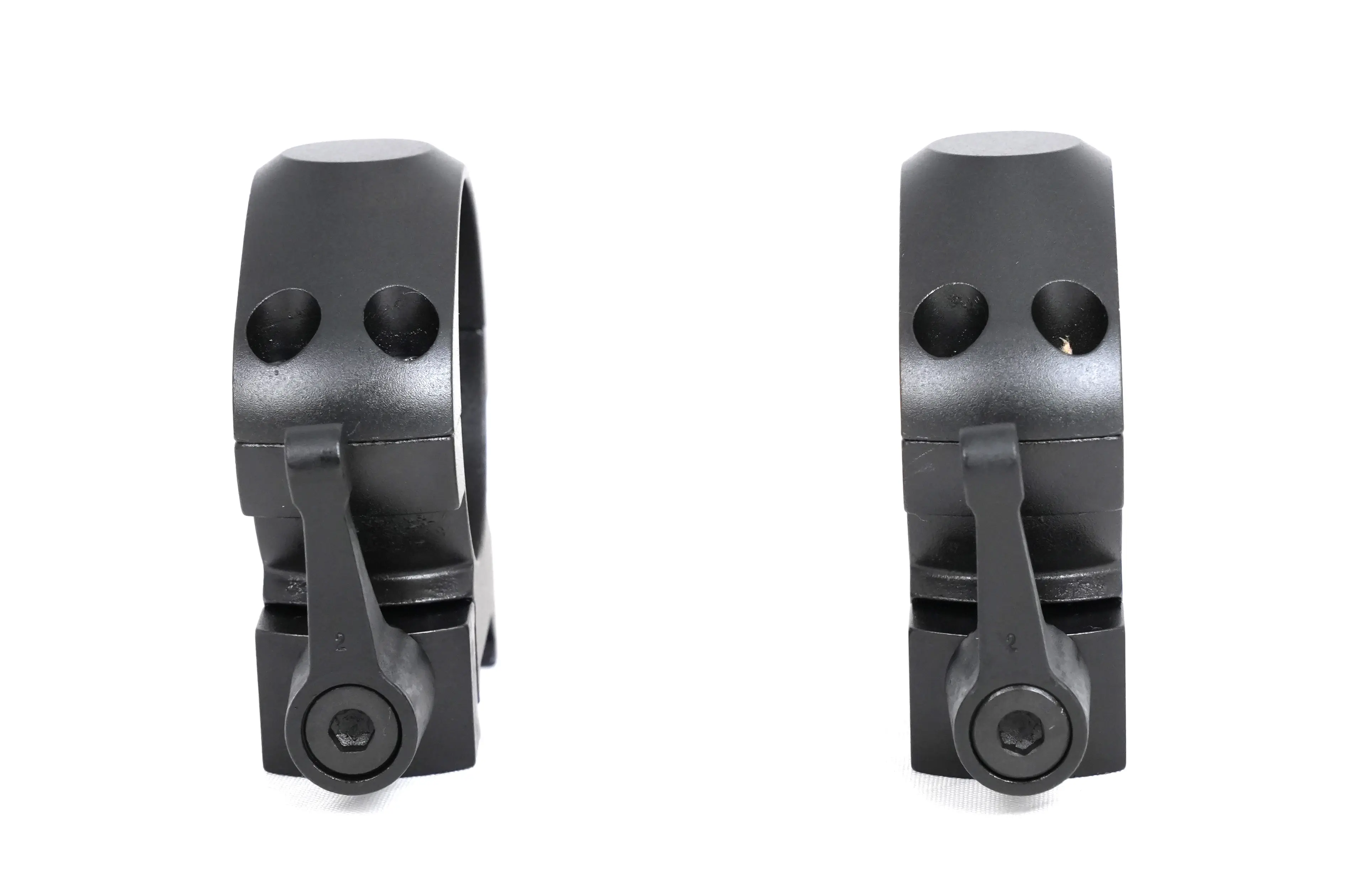 Кольца Arkon 30 мм быстросъемные на weaver / Аркон 30 мм быстросъемные на вивер стальные, средние