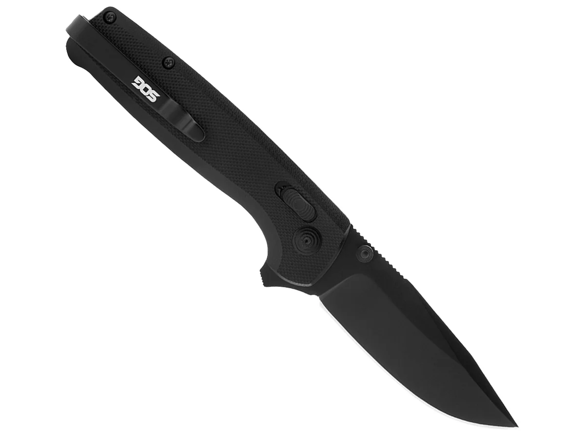 Нож складной SOG Terminus XR G10 Black, сталь D2,  рукоять G10, блистер