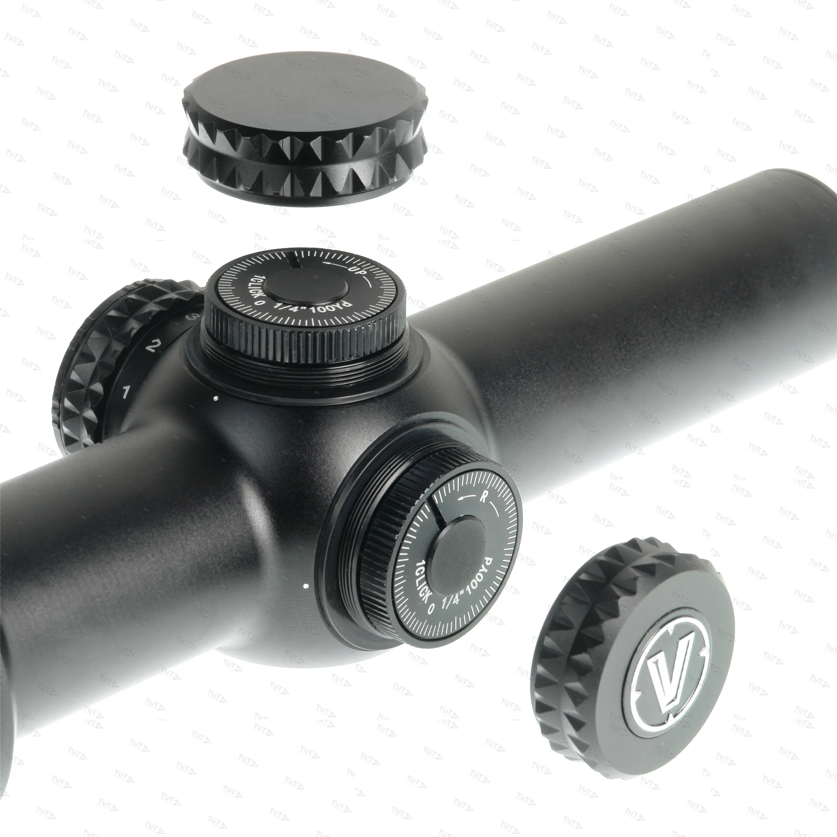 Прицел оптический Veber Wolf 1.25-4.5х26 IR FD07