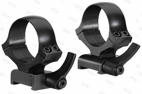Быстросъемные кольца раздельные KOZAP CZ550 Alfa D30мм BH19.8 (No.61) высокие