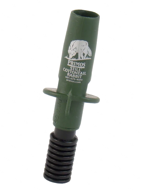 Манок PRIMOS Still Cottonail Rabbit на хищника-крик кролика, материал-пластик/резина, цвет-черн/зеле