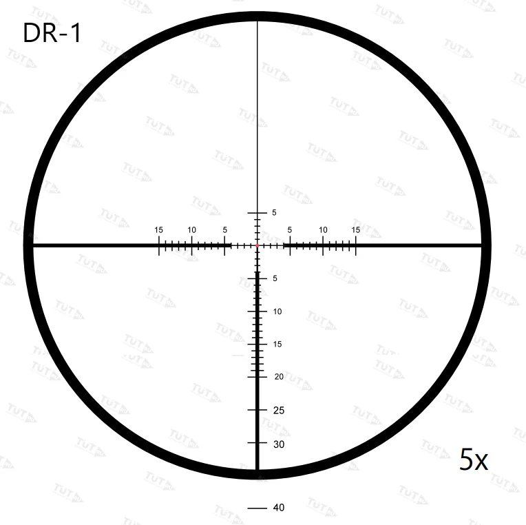 Прицел March 1-10x24 FFP Shorty (Normal) 0.1MIL (сетка DR-1) с подсветкой
