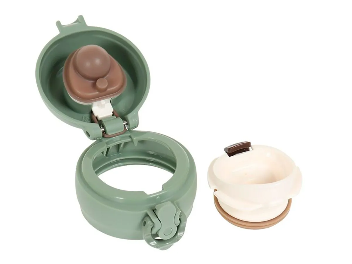 Термокружка THERMOS JNL-506 SMKKI 0.5L, откидной механизм, оливковый