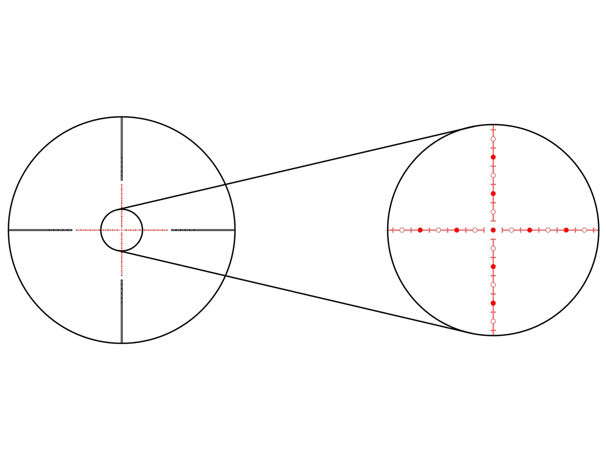 Прицел Gaut Nephrite 3-12x42, сетка 74