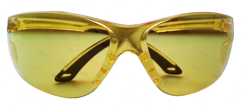 Очки стрелковые "Stalker" защитные, цвет - желтые, материал - поликарбонат, светопропускаемость 85%,