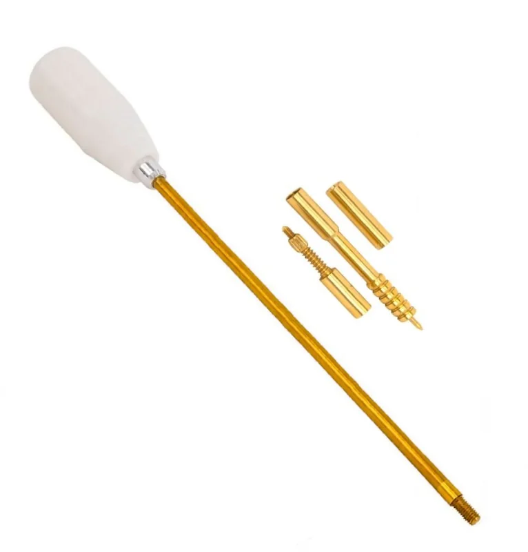 Шомпол ЧИСТОGUN к..22-.45, Ø5мм, L=20см, латунь, папа 8/36, подшипник, +вишер/переходник/адаптер-игл