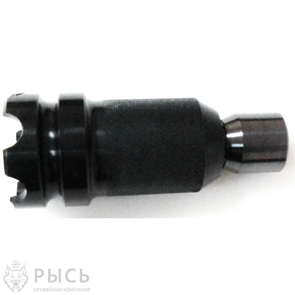 Пламегаситель-дожигатель Рысь Русич-12 на ружиья типа Сайга 12/ВПО 205/206
