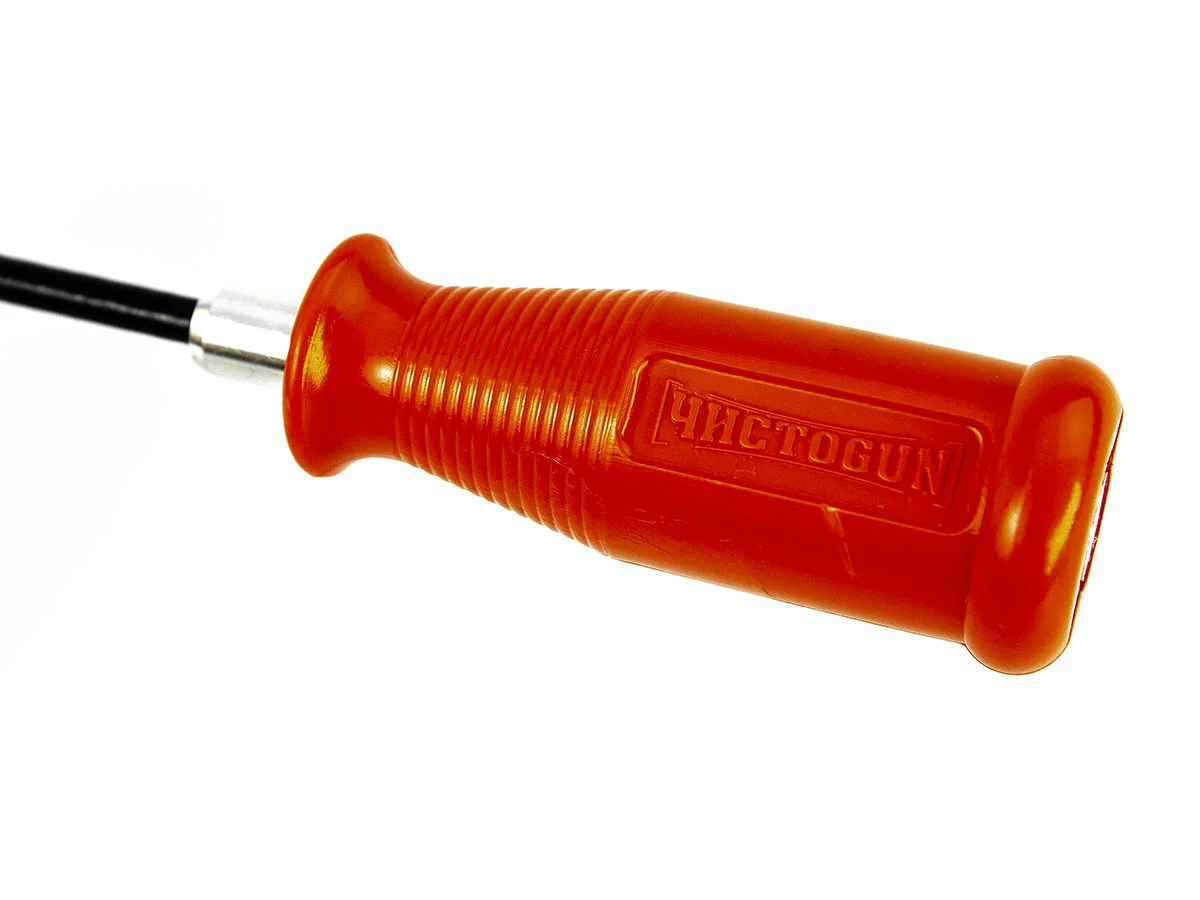 Шомпол ЧИСТОGUN к..22-.26, стержень Ø5мм, L=15см, нерж, нейлон, папа 8/36, подшипн,+вишер/переходн/и