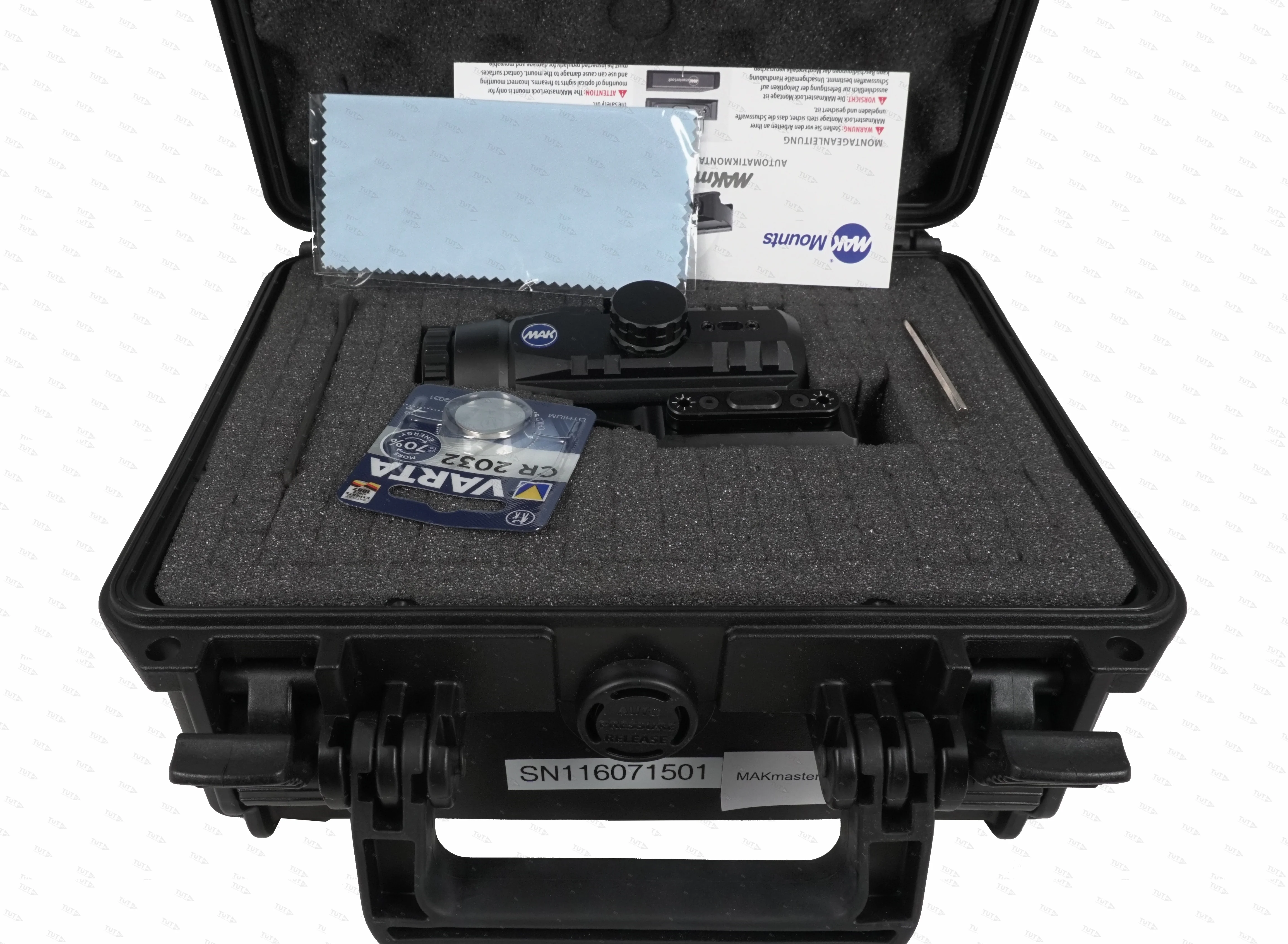 Призматический прицел MAKstorm 4x30i HD (кронштейн MAKmasterLock)