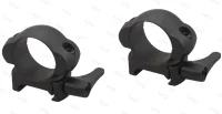 Кольца Vector Optics 25,4 мм быстросъёмные на Weaver, стальные, низкие