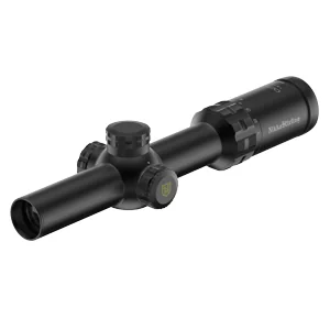 Оптический прицел Nikko Stirling серии OCTA, 1-8x24 30мм, гравированная сетка 4Dot, подсветка точки,