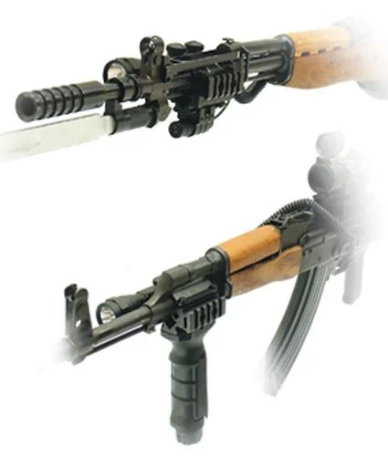 База UTG Picatinny на ствол трехсторонняя универсальная, 5 слотов