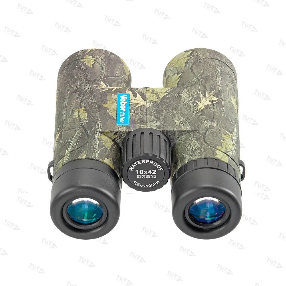 Бинокль 10x42 Veber Fisher (camo)