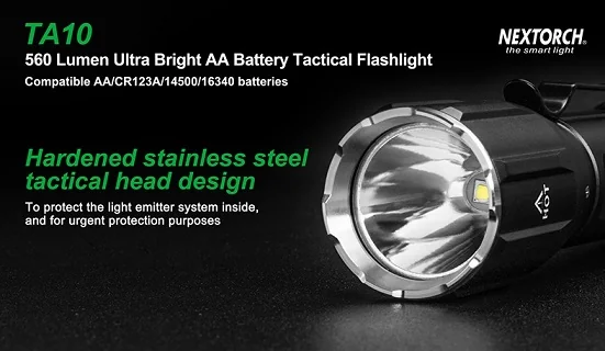 Фонарь Nextorch TA10 тактический, 560 люмен