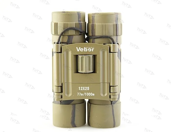 Бинокль Veber Sport БН 12x25 камуфлированный