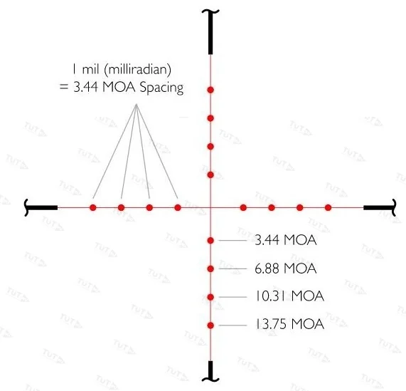 Оптический прицел Hawke Vantage IR 6-24x50 АО IR (Mil Dot)