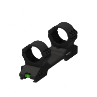 Быстросъёмный моноблочный кронштейн Aimpro на picatinny/weaver D34мм H36мм с уровнем, наклон 20 MOA