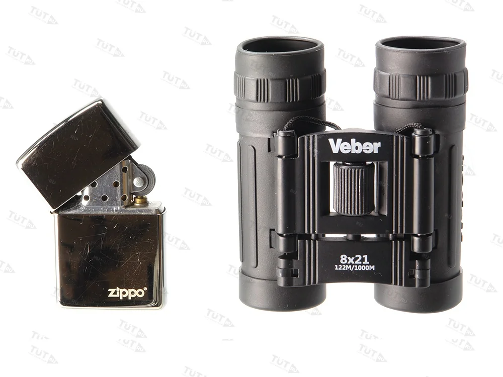Бинокль Veber Sport БН 8x21 черный