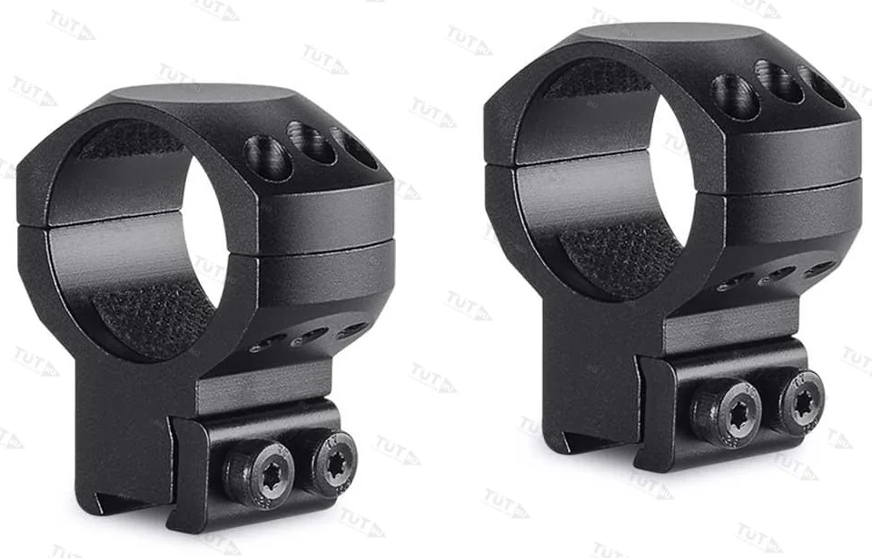 Кольца Hawke Tactical 30мм на призму 9-11мм высокие (BH=17мм)