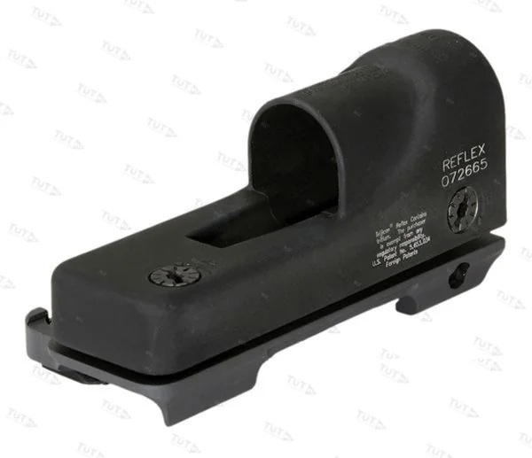 Коллиматорный прицел TRIJICON Reflex 1x24 Sight A.R.M.S. #15 Throw Lever Mount 12.9 MOA Amber Triang