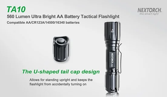 Фонарь Nextorch TA10 тактический, 560 люмен