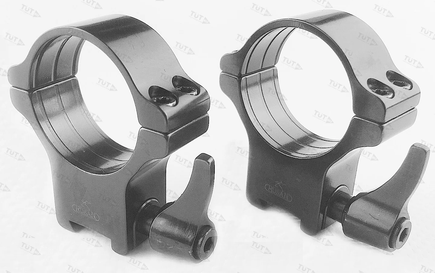 Кольца Rusan быстросъемные Prism 11мм на 30мм H15 рычажные (011-11-30-15-R)