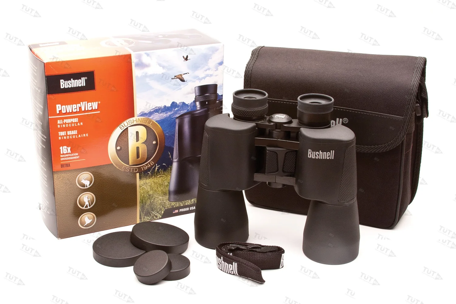 Бинокль Bushnell PowerView PORRO 12x50 (131250)