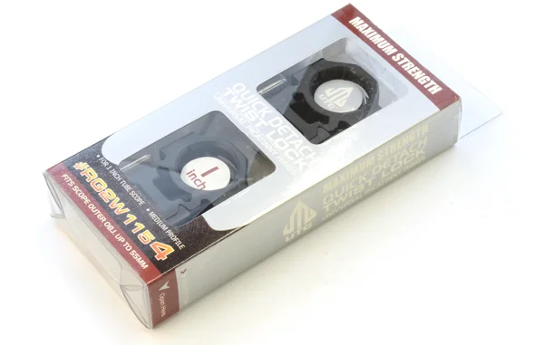 Кольца Leapers UTG 25,4 мм быстросъемные на Weaver с винтовым зажимом, средние 2 винта