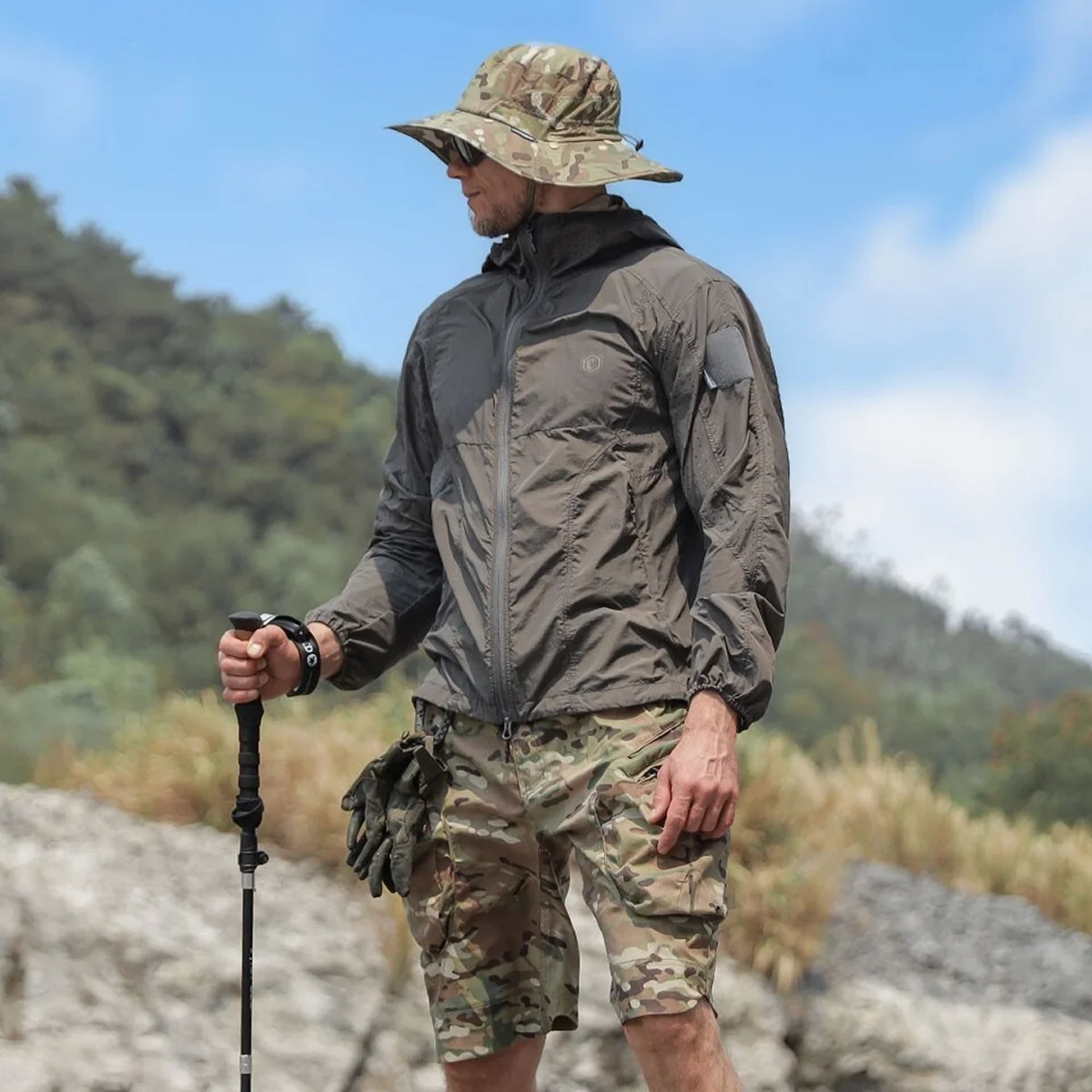 Ветровка Emersongear Blue Label Batwing Sunscreen Jacket