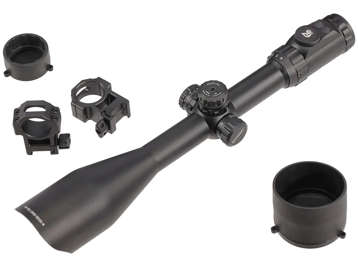 Оптический прицел Leapers Accushot Premium 4-16X56, 30мм, AO, MilDot, подсв., пуз.уровень, кольца на