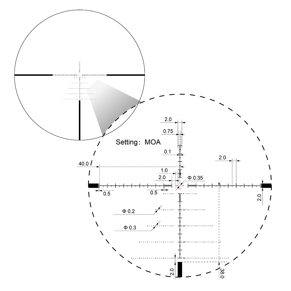 Оптический прицел Vector Optics Sentinel 6‑24×50 FFP