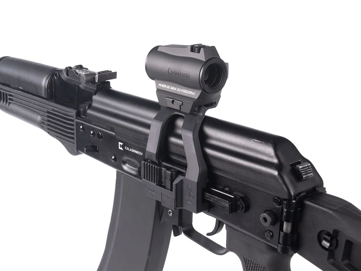 Кронштейн SAG BIT боковой быстросъёмный Picatinny/ACOG для АК/Сайга