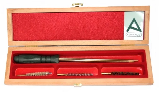 Набор для чистки Nimar калибр 7мм в деревянном футляре