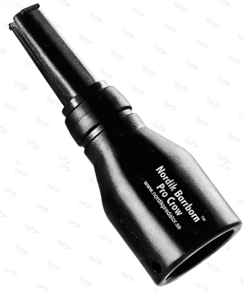 Манок Nordikpredator Pro Crow Barrborn, на ворону, карканье, широкий спектр звуков, черный, пластик