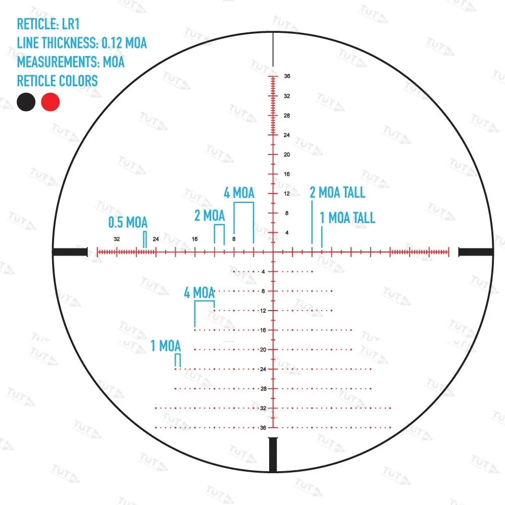Прицел Sightmark Citadel 3-18x50 (сетка LR1) с подсветкой
