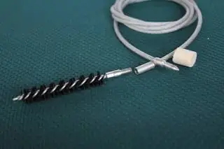 Шомпол гибкий ЧИСТОGUN для нарезных кал. от. 22 (5,6мм.), адаптер под ерши/насадки США, дюраль, резь