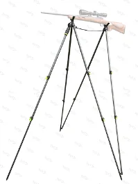Опора для ружья Primos PoleCat STEADY REST 2 упора=3 ноги(микро регулир)+2 ноги,секции с зажимами