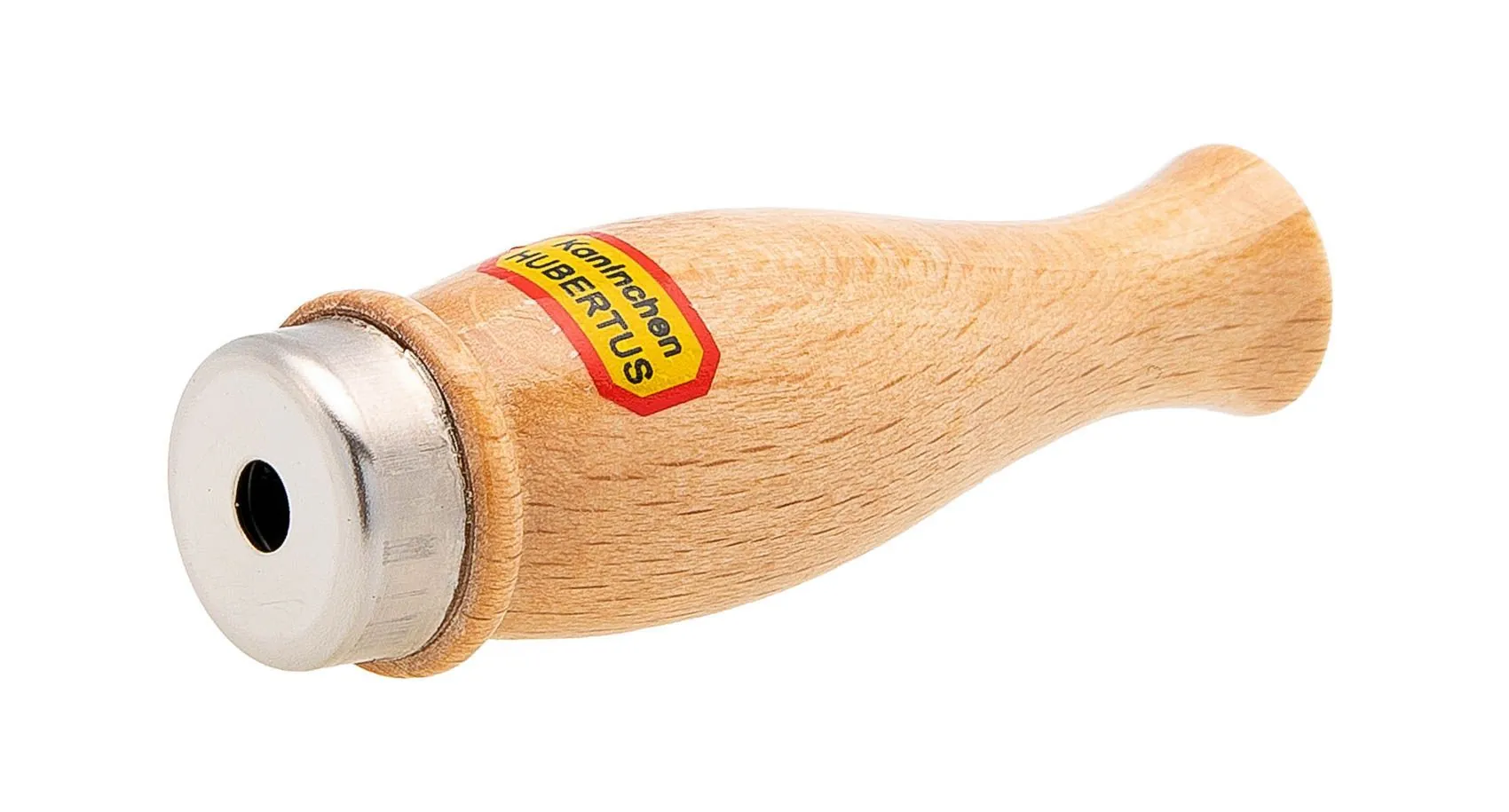 Манок Hubertus на лису, крик раненого зайца, дерево/металл