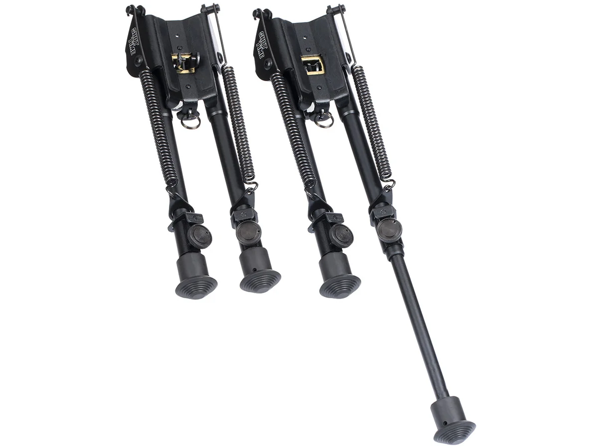 Сошки ShotTime на антабочный винт без качалки H=18,7-29,3см