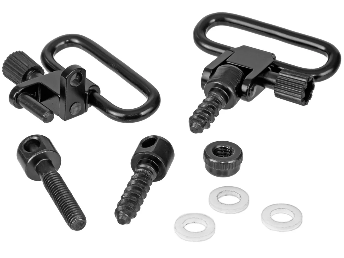 Антабки ShotTime быстросъёмные (два шурупа, винт, гайка) 30мм, тип 1