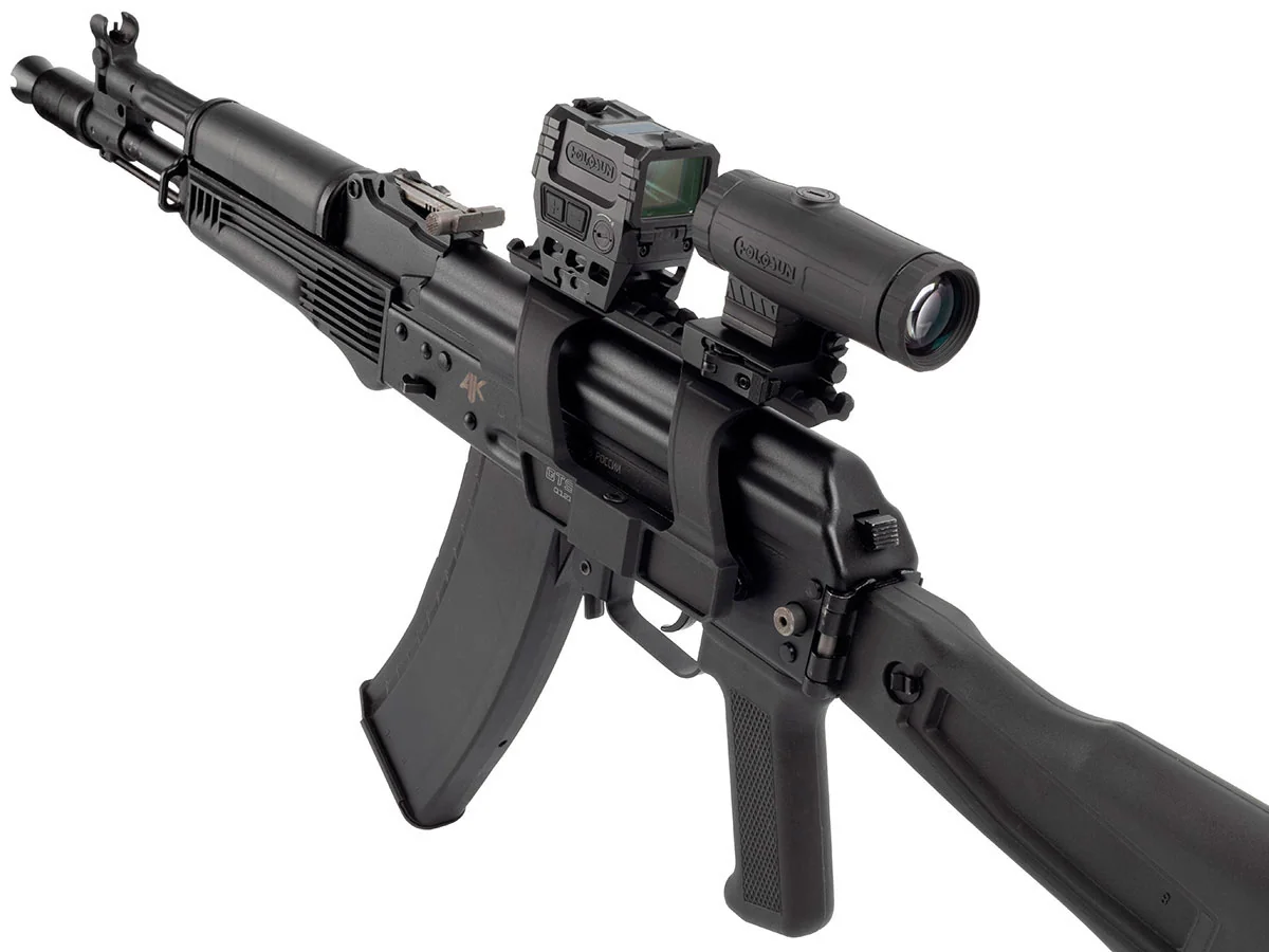 Боковой кронштейн GTS Q.121 небыстросъёмный Picatinny для АК/Сайга