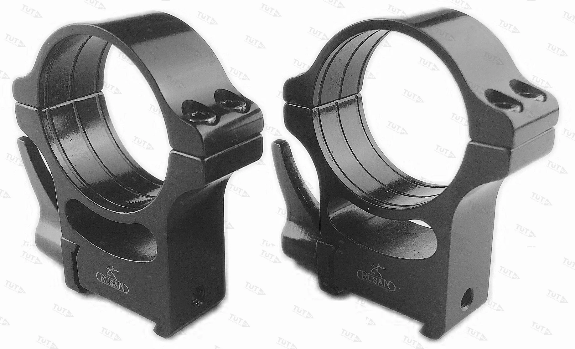 Кольца Rusan быстросъемные Prism 19мм (CZ550) на 30мм H19 рычажные (011-19-30-19-R)