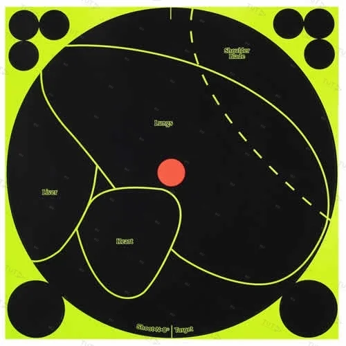 Мишень бумажная Birchwood Shoot•N•C® ливер (34682)